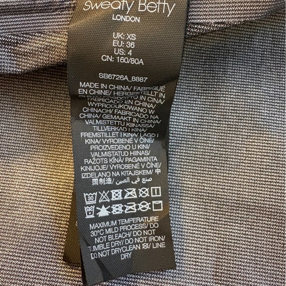 Sweaty Betty Pro Light Ski Jacket Waterproof Black Peaks Recco Tech Women's XS - Picture 12 of 16